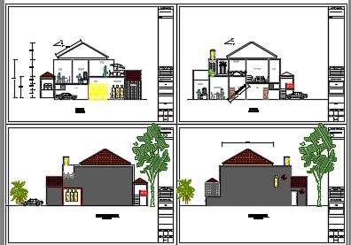 Desain Rumah 2D